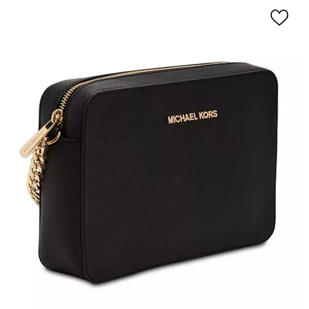 Michael Kors Leather Jet Set East West Crossbody